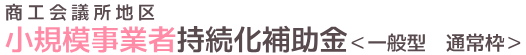 4.持続化補助金（一般型）商工会議所地区